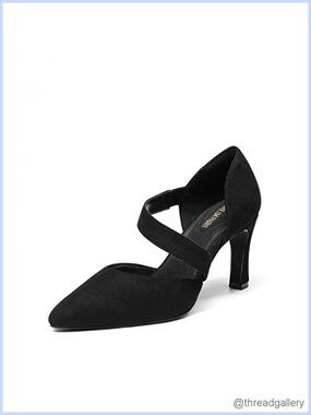 Women's Pointed Toe High Heel Pumps 3 Inch Dress Shoes